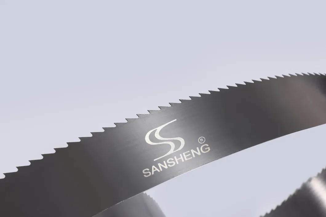 Good Quality Sansheng Woodwork Band Saw Blade Wood Working Strip Saw Blade for Wood Cutting and Slicing Lumber Log