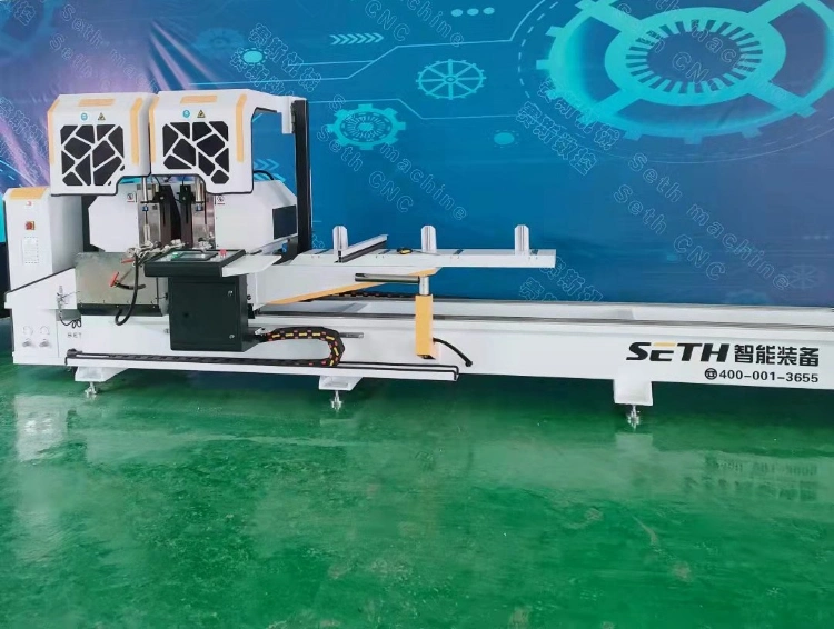 Window Machine CNC Heavy Duty Double Head Aluminum Cutting Machine for Aluminum Win-Door Making