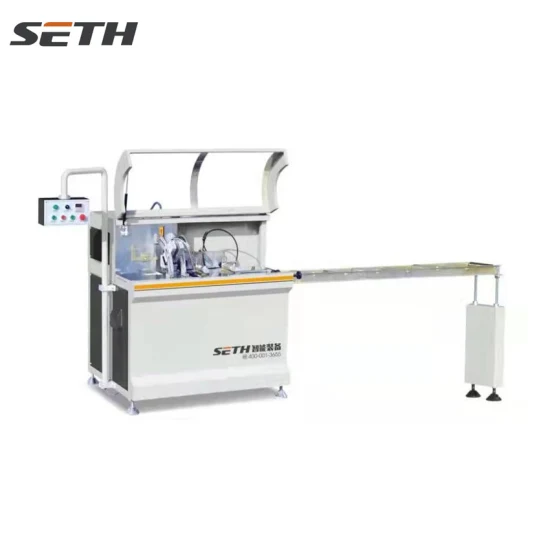 450 Aluminum Window Automatic Corner Key Cutting Saw Window Making Machine