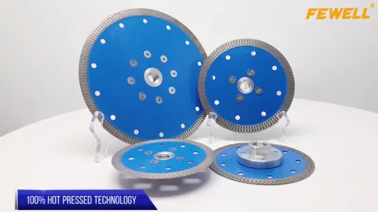 180*1.6/1.2*10*160*M14 Hot Press Aluminum Flange Diamond X Turbo Saw Blade for Dry Cutting Porcelain Ceramic Tile